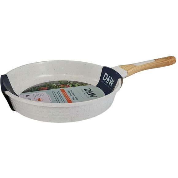 D&W Deane and White Cookware 9.5in Ceramic Interior Nonstick Skillet Frying Pan - Picture 16 of 16